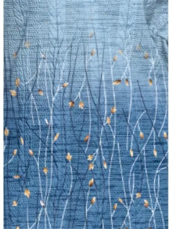 Women's Christmas Dress Sweater Dress Jumper Dress Midi Dress Warm Floral Outdoor Christmas Daily Holiday V Neck Long Sleeve 2023 Regular Fit Blue Purple S M L XL XXL 3XL -Party Prom Dresses Sales Store anhvim1697378231764