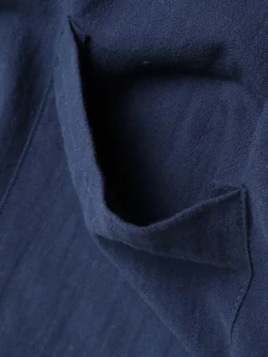 Women‘s Casual Dress Cotton Dress Shirt Dress Swing Dress Midi Dress Blue Yellow Red Long Sleeve Pure Color Pocket Summer Fall Spring Shirt Collar Basic Daily Weekend Loose Fit 2023 S M L XL XXL 3XL -Party Prom Dresses Sales Store awozbz1673853087558