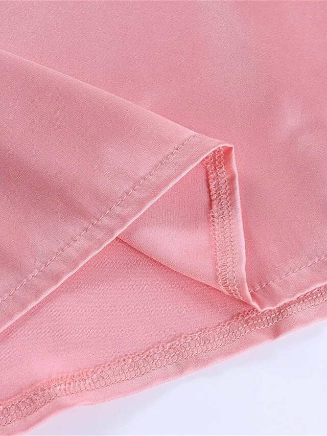 Women's Party Dress Cocktail Dress Satin Dress Midi Dress Black Pink Sleeveless Pure Color Backless Spring Fall Winter Spaghetti Strap Fashion Birthday Wedding Guest Vacation 2023 S M L 12 Women's Party Dress Cocktail Dress Satin Dress Midi Dress Black Pink Sleeveless Pure Color Backless Spring Fall Winter Spaghetti Strap Fashion Birthday Wedding Guest Vacation 2023 S M L - Image 12