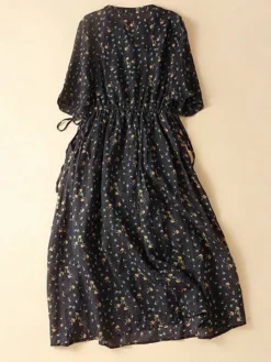 Women's Casual Dress Cotton Linen Dress A Line Dress Midi Dress Linen / Cotton Blend Basic Classic Outdoor Daily Vacation Split Neck Button Pocket 3/4 Length Sleeve Spring Fall Autumn 2023 Loose Fit 14 Women's Casual Dress Cotton Linen Dress A Line Dress Midi Dress Linen / Cotton Blend Basic Classic Outdoor Daily Vacation Split Neck Button Pocket 3/4 Length Sleeve Spring Fall Autumn 2023 Loose Fit -Party Prom Dresses Sales Store bsqfsq1693967793584