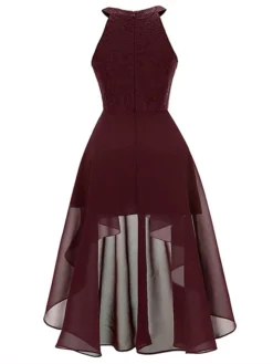 Women‘s Party Dress Wedding Guest Dress Lace Dress Swing Dress Midi Dress Pink Wine Navy Blue Sleeveless Pure Color Lace Fall Spring Autumn Halter Party Party Spring Dress 2023 S M L XL XXL 14 Women‘s Party Dress Wedding Guest Dress Lace Dress Swing Dress Midi Dress Pink Wine Navy Blue Sleeveless Pure Color Lace Fall Spring Autumn Halter Party Party Spring Dress 2023 S M L XL XXL -Party Prom Dresses Sales Store bvdqkr1631860613900