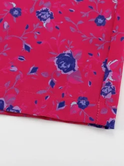 Women's Work Dress Casual Dress Shift Dress Fashion Winter Dress Daily Midi Dress Lace Up Patchwork Shirt Collar Long Sleeve Floral Color Block Regular Fit Pink Red Fall Winter S M L -Party Prom Dresses Sales Store codlwm1695645268373