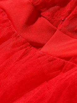 Women‘s Prom Party Dress Black Dress Long Dress Maxi Dress Red Sleeveless Pure Color Lace Winter Fall Autumn Strapless Party 2023 S M L XL XXL 3XL 4XL 5XL -Party Prom Dresses Sales Store cvnbfl1676616446857