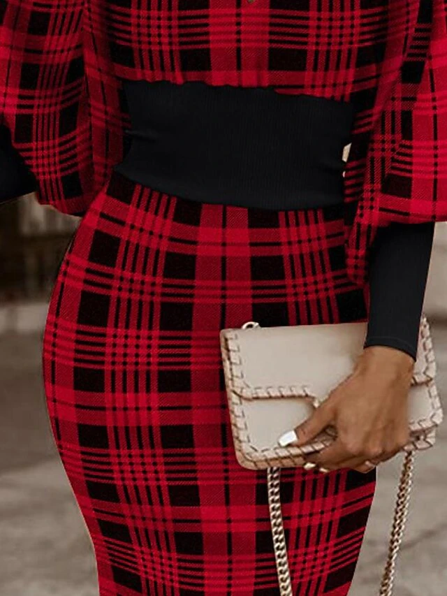 Women's Christmas Casual Dress Bodycon Sheath Dress Mini Dress Black And White Black Khaki Long Sleeve Geometric Patchwork Winter Fall Autumn V Neck Modern 2022 S M L XL XXL 3 Women's Christmas Casual Dress Bodycon Sheath Dress Mini Dress Black And White Black Khaki Long Sleeve Geometric Patchwork Winter Fall Autumn V Neck Modern 2022 S M L XL XXL - Image 3