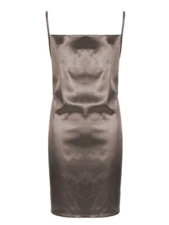 Women‘s Party Dress Satin Dress Sheath Dress Cocktail Party Club Mini Dress Party Hot Spaghetti Strap Sleeveless Backless 2023 Regular Fit Black Champagne Wine Pure Color S M L XL 2XL -Party Prom Dresses Sales Store djfsey1672828178319