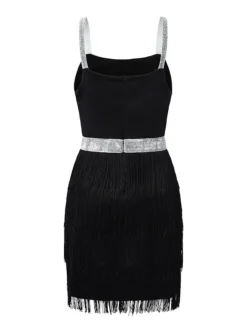 Women‘s Cocktail Party Dress Homecoming Dress Wedding Guest Dress Fringe Dress Mini Dress Black Sleeveless Pure Color Tassel Fringe Spring Summer Spaghetti Strap Hot Date 2023 S M L XL 19 Women‘s Cocktail Party Dress Homecoming Dress Wedding Guest Dress Fringe Dress Mini Dress Black Sleeveless Pure Color Tassel Fringe Spring Summer Spaghetti Strap Hot Date 2023 S M L XL -Party Prom Dresses Sales Store dlwbji1677574994692