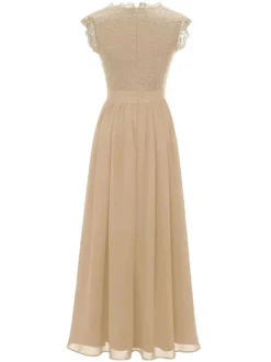 Women‘s Party Dress Homecoming Dress Wedding Guest Dress Corset Dress Lace Dress Long Dress Maxi Dress Black Pink Khaki Sleeveless Pure Color Lace Spring Summer V Neck Modern 2023 XS S M L XL XXL 3XL -Party Prom Dresses Sales Store dsijvm1652150962323