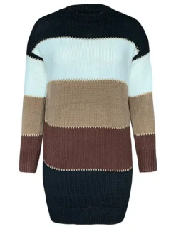 Women‘s Sweater Dress Winter Dress Casual Dress Shift Dress Midi Dress Red Blue Brown Long Sleeve Color Block Knit Fall Winter Autumn Turtleneck Mature Outdoor Daily Loose Fit 2023 S M L XL XXL 3XL 16 Women‘s Sweater Dress Winter Dress Casual Dress Shift Dress Midi Dress Red Blue Brown Long Sleeve Color Block Knit Fall Winter Autumn Turtleneck Mature Outdoor Daily Loose Fit 2023 S M L XL XXL 3XL -Party Prom Dresses Sales Store edmegy1664516103507