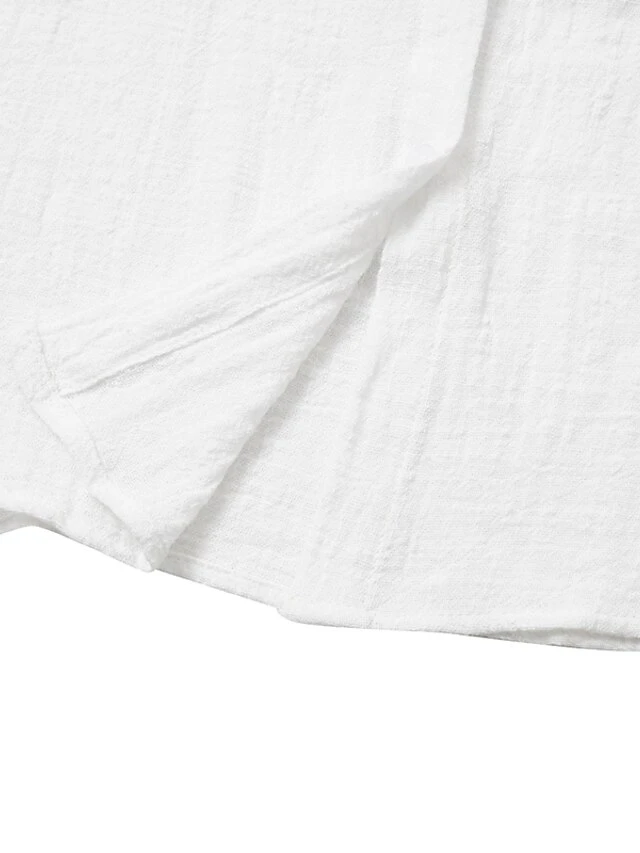 Women's Casual Dress Shirt Dress Cotton Linen Dress Mini Dress Blue Purple Pink Short Sleeve Pure Color Spring Summer V Neck Beach Basic Daily Weekend Loose Fit Linen S M L XL XXL 3XL 5 Women's Casual Dress Shirt Dress Cotton Linen Dress Mini Dress Blue Purple Pink Short Sleeve Pure Color Spring Summer V Neck Beach Basic Daily Weekend Loose Fit Linen S M L XL XXL 3XL - Image 5