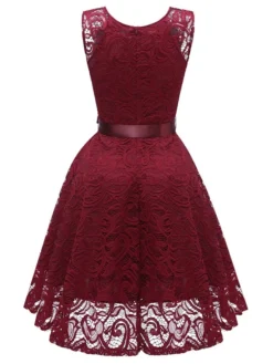Women's Party Dress Vintage Tea Dresses Lace Dress Homecoming Dress Knee Length Dress Pink Wine Navy Blue Sleeveless Pure Color Lace Summer Spring Fall V Neck Vintage Party Wedding Guest Dress 25 Women's Party Dress Vintage Tea Dresses Lace Dress Homecoming Dress Knee Length Dress Pink Wine Navy Blue Sleeveless Pure Color Lace Summer Spring Fall V Neck Vintage Party Wedding Guest Dress -Party Prom Dresses Sales Store ffzeyg1631505509734
