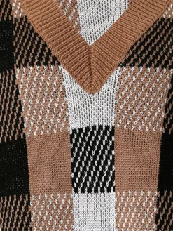 Women's Sweater Dress Winter Dress Jumper Dress Mini Dress Fashion Plaid Daily Date Going Out Weekend V Neck Long Sleeve Patchwork 2023 Regular Fit Khaki S M L XL 11 Women's Sweater Dress Winter Dress Jumper Dress Mini Dress Fashion Plaid Daily Date Going Out Weekend V Neck Long Sleeve Patchwork 2023 Regular Fit Khaki S M L XL -Party Prom Dresses Sales Store fqcwzm1694591722162