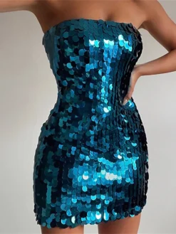 Women's Party Dress Sequin Dress Bodycon Mini Dress Yellow Blue Purple Sleeveless Pure Color Sequins Summer Spring Strapless Party Vacation Summer Dress Slim 2023 S M L 14 Women's Party Dress Sequin Dress Bodycon Mini Dress Yellow Blue Purple Sleeveless Pure Color Sequins Summer Spring Strapless Party Vacation Summer Dress Slim 2023 S M L -Party Prom Dresses Sales Store fyegna1678256120721