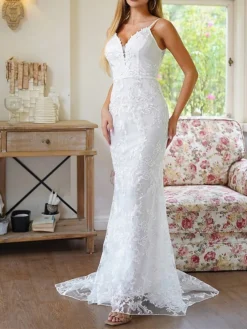 Women's Prom Dress Party Dress Lace Dress Long Dress Maxi Dress White Sleeveless Pure Color Lace Spring Fall Winter Spaghetti Strap Fashion Birthday Evening Party Wedding Guest 2023 S M L XL 9 Women's Prom Dress Party Dress Lace Dress Long Dress Maxi Dress White Sleeveless Pure Color Lace Spring Fall Winter Spaghetti Strap Fashion Birthday Evening Party Wedding Guest 2023 S M L XL -Party Prom Dresses Sales Store gaasuy1692690610580