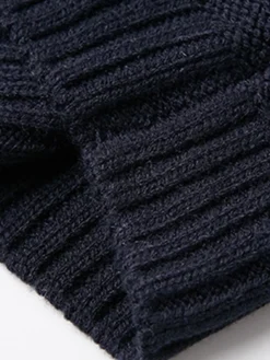 Women's Sweater Dress Jumper Dress Winter Dress Mini Dress Warm Plain Outdoor Daily Holiday Vacation Turtleneck Long Sleeve 2023 Loose Fit White Wine Blue M L XL XXL 3XL -Party Prom Dresses Sales Store ghokpm1697711251729