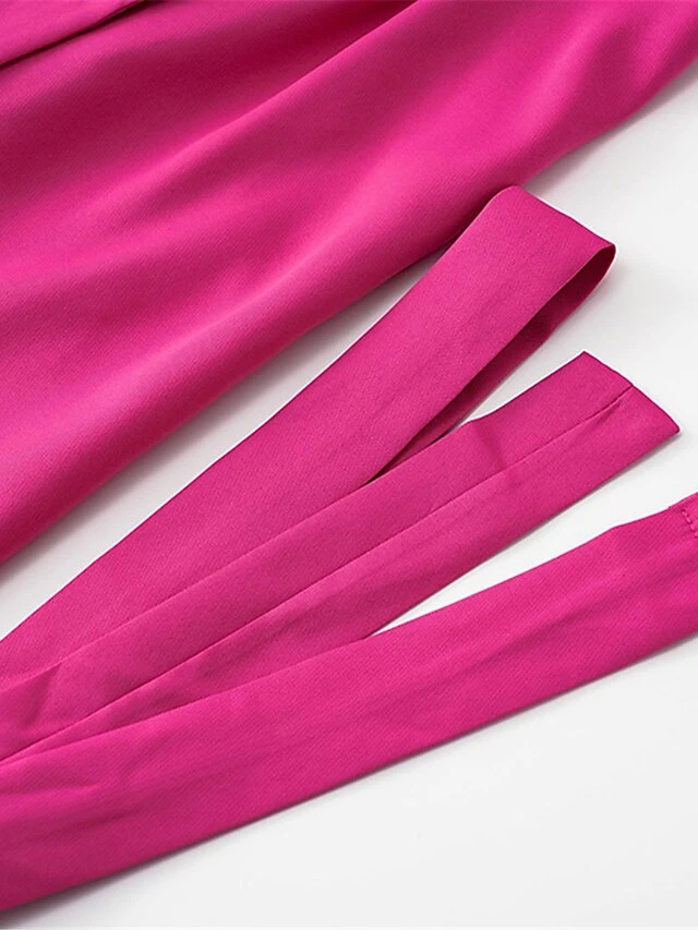 Women's Work Dress Blazer Dress Semi Formal Dress Fashion Mini Dress Button Pocket Shirt Collar 3/4 Length Sleeve Plain Regular Fit Black White Red Fall S M L XL XXL 20 Women's Work Dress Blazer Dress Semi Formal Dress Fashion Mini Dress Button Pocket Shirt Collar 3/4 Length Sleeve Plain Regular Fit Black White Red Fall S M L XL XXL - Image 20