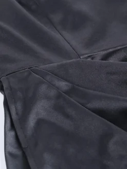 Women's Party Dress Satin Dress Sheath Dress Midi Dress Black Red Sleeveless Pure Color Backless Summer Spring Spaghetti Strap Stylish Spring Dress 2023 S M L -Party Prom Dresses Sales Store gofsip1641550424652