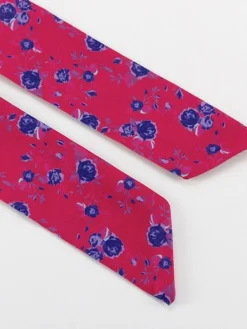 Women's Work Dress Casual Dress Shift Dress Fashion Winter Dress Daily Midi Dress Lace Up Patchwork Shirt Collar Long Sleeve Floral Color Block Regular Fit Pink Red Fall Winter S M L -Party Prom Dresses Sales Store gxfjnq1695645270865