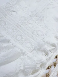 Women's Party Dress Casual Dress Holiday Dress Long Dress Maxi Dress White Beige Sleeveless Print Lace Summer Spring V Neck Basic Vacation 2023 S M L XL XXL -Party Prom Dresses Sales Store gztdfr1681189961914