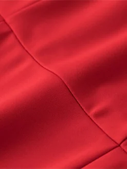 Women's Work Dress Sheath Dress Semi Formal Dress Fashion Winter Dress Office Workfashion Midi Dress Zipper Crew Neck 3/4 Length Sleeve Plain Regular Fit Black Red Fall Winter S M L XL XXL -Party Prom Dresses Sales Store hbrgwt1695030994579