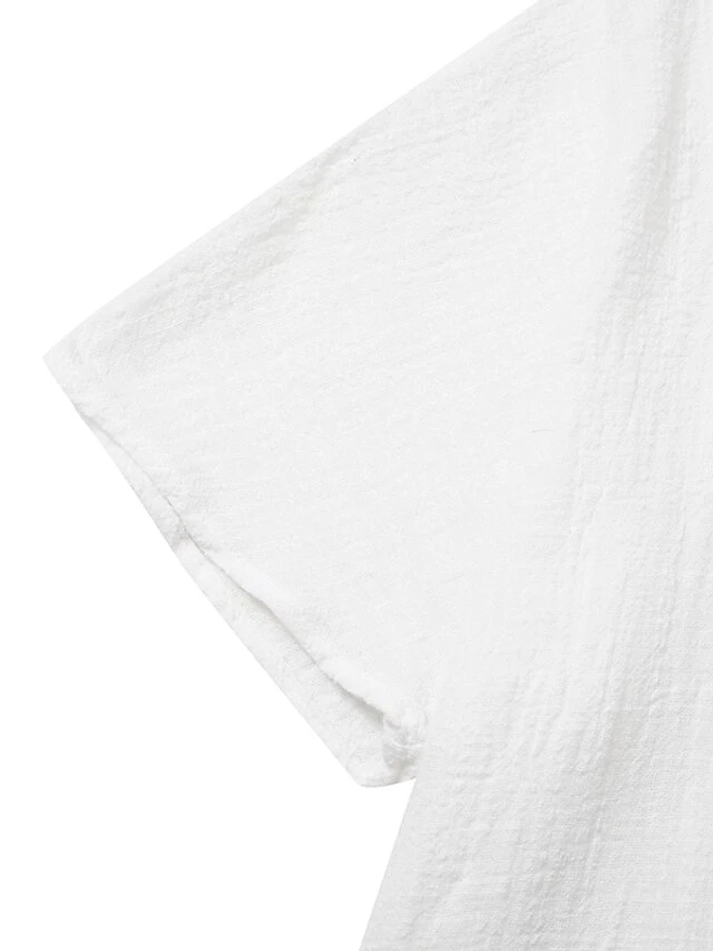 Women's Casual Dress Shirt Dress Cotton Linen Dress Mini Dress Blue Purple Pink Short Sleeve Pure Color Spring Summer V Neck Beach Basic Daily Weekend Loose Fit Linen S M L XL XXL 3XL 3 Women's Casual Dress Shirt Dress Cotton Linen Dress Mini Dress Blue Purple Pink Short Sleeve Pure Color Spring Summer V Neck Beach Basic Daily Weekend Loose Fit Linen S M L XL XXL 3XL - Image 3