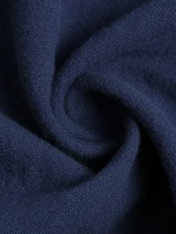 Women‘s Casual Dress Cotton Dress Shirt Dress Swing Dress Midi Dress Blue Yellow Red Long Sleeve Pure Color Pocket Summer Fall Spring Shirt Collar Basic Daily Weekend Loose Fit 2023 S M L XL XXL 3XL -Party Prom Dresses Sales Store hleioa1673853089994