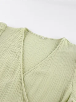 Women's Casual Dress Cotton Linen Dress Wrap Dress Midi Dress Cotton Basic Classic Outdoor Daily Vacation V Neck Lace Up Half Sleeve Spring Fall Autumn 2023 Regular Fit Orange Green Plain S M L 28 Women's Casual Dress Cotton Linen Dress Wrap Dress Midi Dress Cotton Basic Classic Outdoor Daily Vacation V Neck Lace Up Half Sleeve Spring Fall Autumn 2023 Regular Fit Orange Green Plain S M L -Party Prom Dresses Sales Store hlxhls1692872421686