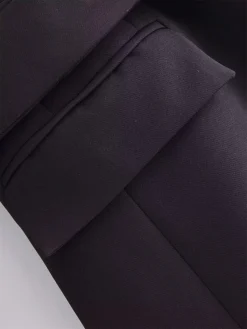 Women's Work Dress Blazer Dress Semi Formal Dress Fashion Office Daily Workfashion Mini Dress Button Pocket Shirt Collar Long Sleeve Plain Loose Fit Black Green Fall S M L -Party Prom Dresses Sales Store hqeiey1695030991618