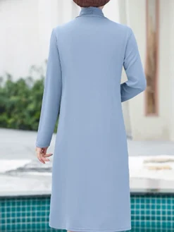 Women's Two Piece Dress Set Print Dress Outdoor Vacation Casual Print Midi Dress Stand Collar Long Sleeve Floral Loose Fit Pink Wine Blue Fall Winter XL XXL XXXL 4XL 5XL -Party Prom Dresses Sales Store hwgtzw1675853177982