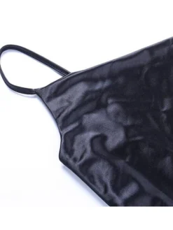 Women's Party Dress Satin Dress Sheath Dress Midi Dress Sleeveless Pure Color Ruched Summer Spring Fall Spaghetti Strap Party Party Summer Dress 2023 S M L -Party Prom Dresses Sales Store iaaevc1629449473419