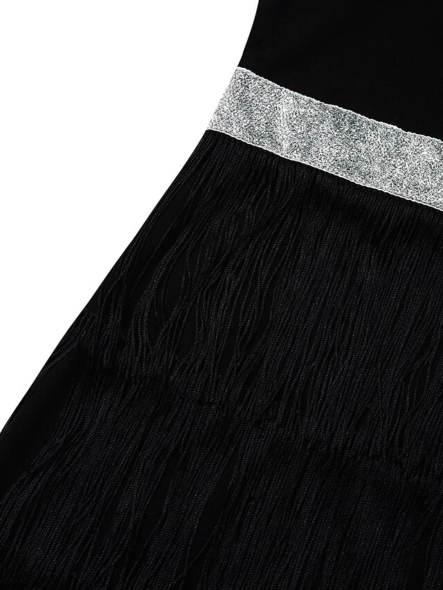 Women‘s Cocktail Party Dress Homecoming Dress Wedding Guest Dress Fringe Dress Mini Dress Black Sleeveless Pure Color Tassel Fringe Spring Summer Spaghetti Strap Hot Date 2023 S M L XL 5 Women‘s Cocktail Party Dress Homecoming Dress Wedding Guest Dress Fringe Dress Mini Dress Black Sleeveless Pure Color Tassel Fringe Spring Summer Spaghetti Strap Hot Date 2023 S M L XL - Image 5