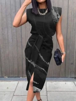 Women's Sheath Dress Midi Dress Sleeveless Butterfly Print Summer Spring V Neck Stylish Party 2023 S M L XL XXL 3XL 9 Women's Sheath Dress Midi Dress Sleeveless Butterfly Print Summer Spring V Neck Stylish Party 2023 S M L XL XXL 3XL -Party Prom Dresses Sales Store jcrvds1647840731281