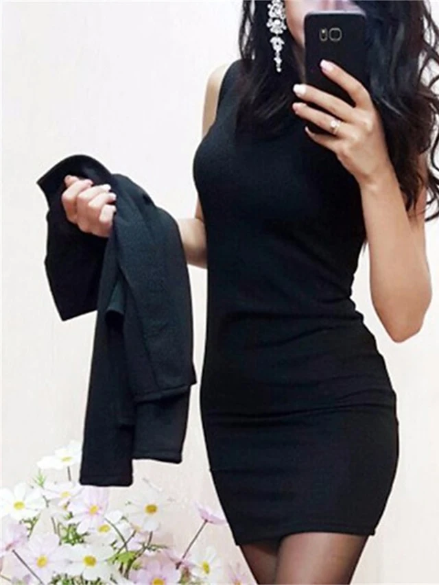 Women‘s Two Piece Dress Set Work Dress And Jacket Set Sheath Dress Office Work Work Elegant Patchwork Mini Dress Crew Neck Long Sleeve Plain Regular Fit Black Wine Green Summer Spring S M L XL XXL 6 Women‘s Two Piece Dress Set Work Dress And Jacket Set Sheath Dress Office Work Work Elegant Patchwork Mini Dress Crew Neck Long Sleeve Plain Regular Fit Black Wine Green Summer Spring S M L XL XXL - Image 6
