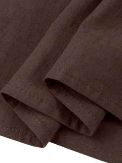 Women's Shirt Dress Casual Dress Cotton Linen Dress Maxi Long Dress Linen / Cotton Blend Basic Classic Outdoor Daily Vacation Shirt Collar Button Split Long Sleeve Spring Fall Autumn 2023 Loose Fit -Party Prom Dresses Sales Store jsoyow1692084363979