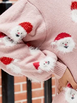 Women's Christmas Dress Sweater Dress Christmas Sweater Dress Mini Dress Ugly Ugly Christmas Christmas Daily Vacation Going Out Crew Neck Long Sleeve Patchwork 2023 Loose Fit Black Pink Green S M L XL 30 Women's Christmas Dress Sweater Dress Christmas Sweater Dress Mini Dress Ugly Ugly Christmas Christmas Daily Vacation Going Out Crew Neck Long Sleeve Patchwork 2023 Loose Fit Black Pink Green S M L XL -Party Prom Dresses Sales Store jwvckm1694601817592