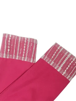 Women's Prom Dress Party Dress Wedding Guest Dress Long Dress Maxi Dress Rose Long Sleeve Color Block Ruched Fall Winter Autumn V Neck Fashion Winter Dress Wedding Guest Evening Party 2023 S M L XL -Party Prom Dresses Sales Store kizmxa1695030116054