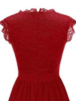 Women‘s Party Dress Homecoming Dress Wedding Guest Dress Corset Dress Lace Dress Long Dress Maxi Dress Black Pink Khaki Sleeveless Pure Color Lace Spring Summer V Neck Modern 2023 XS S M L XL XXL 3XL -Party Prom Dresses Sales Store kzscdm1652150956620