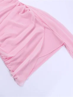 Women's Party Dress Homecoming Dress Cocktail Dress Mini Dress Pink Rose Sleeveless Pure Color Backless Spring Fall Winter Strapless Fashion Winter Dress Wedding Guest Vacation 2023 S M L -Party Prom Dresses Sales Store lhprjb1692786387055