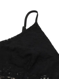 Women's Party Dress Lace Dress Swing Dress Long Dress Maxi Dress Black Sleeveless Pure Color Lace Spring Summer V Neck Hot Party Slim 2023 S M L XL -Party Prom Dresses Sales Store lmuhlv1626672596463