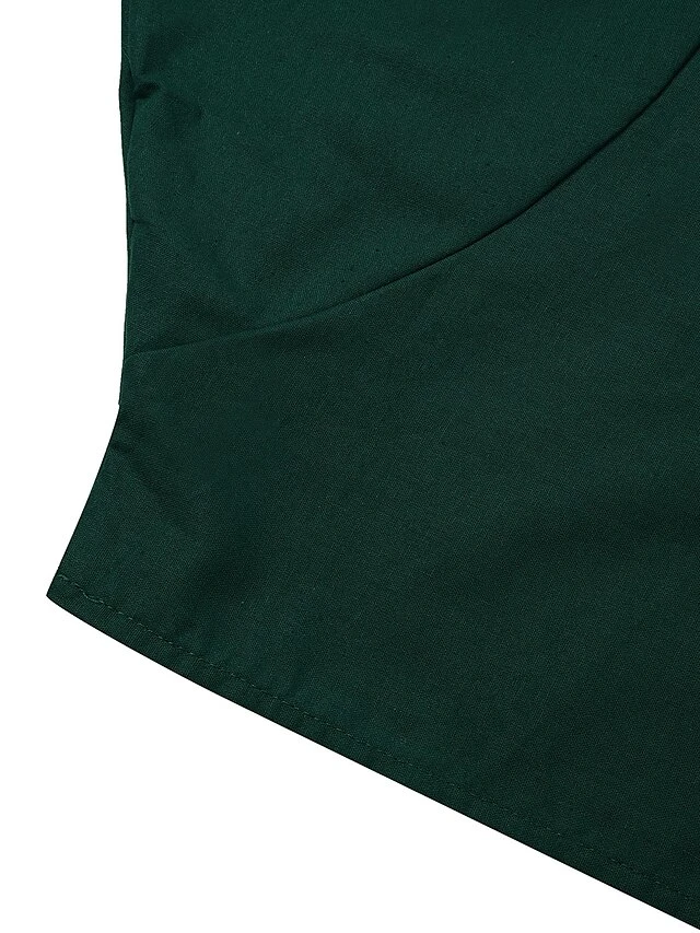 Women‘s Cotton Linen Dress Caftan Dress Shift Dress Long Dress Maxi Dress Green Red Light Blue White Black 3/4 Length Sleeve Pure Color Pocket Spring Summer Fall Boat Neck Basic Casual Loose Fit 2023 6 Women‘s Cotton Linen Dress Caftan Dress Shift Dress Long Dress Maxi Dress Green Red Light Blue White Black 3/4 Length Sleeve Pure Color Pocket Spring Summer Fall Boat Neck Basic Casual Loose Fit 2023 - Image 6