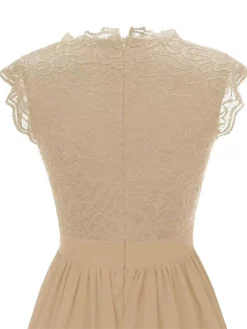 Women‘s Party Dress Homecoming Dress Wedding Guest Dress Corset Dress Lace Dress Long Dress Maxi Dress Black Pink Khaki Sleeveless Pure Color Lace Spring Summer V Neck Modern 2023 XS S M L XL XXL 3XL -Party Prom Dresses Sales Store mmcfaj1652150961163