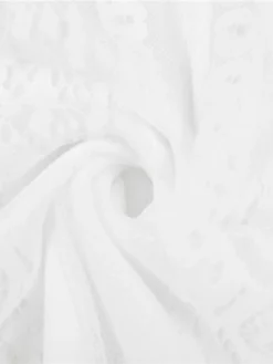 Women's Party Dress Lace Dress Swing Dress Long Dress Maxi Dress Pink White Short Sleeve Pure Color Lace Spring Summer V Neck Modern 2023 S M L XL XXL -Party Prom Dresses Sales Store nhdssy1652151598027