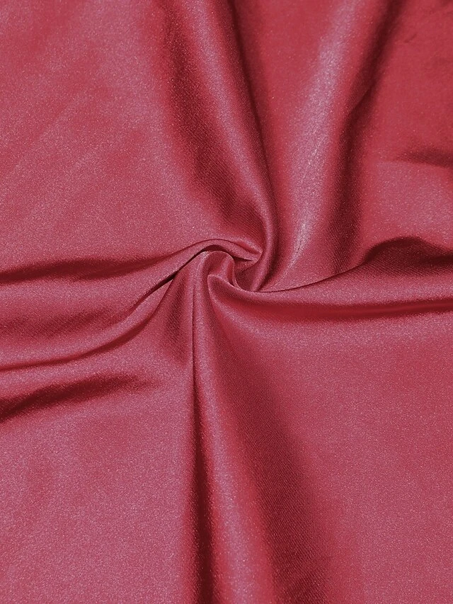 Women's Party Dress Satin Dress Wedding Guest Dress Long Dress Maxi Dress Red Short Sleeve Pure Color Ruched Summer Spring V Neck Party Evening Party Wedding Guest Vacation 2023 S M L XL 2XL 3 Women's Party Dress Satin Dress Wedding Guest Dress Long Dress Maxi Dress Red Short Sleeve Pure Color Ruched Summer Spring V Neck Party Evening Party Wedding Guest Vacation 2023 S M L XL 2XL - Image 3