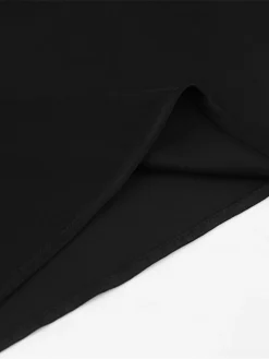 Women's Party Dress Homecoming Dress Cocktail Dress Mini Dress Black Long Sleeve Pure Color Ruched Fall Autumn V Neck Fashion Winter Dress Wedding Guest Birthday Slim 2023 S M L -Party Prom Dresses Sales Store nstmli1693535469163