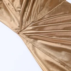 Women‘s Formal Party Dress Satin Dress Black Dress Sheath Dress Long Dress Maxi Dress Champagne Sleeveless Pure Color Ruched Spring Summer One Shoulder Weekend Slim 2023 -Party Prom Dresses Sales Store oqxjjo1668483431935