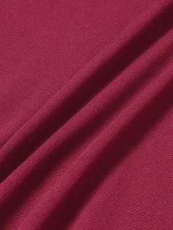 Women's Party Dress Lace Dress Long Dress Maxi Dress Blue Purple Wine Black 3/4 Length Sleeve Pure Color Lace Mesh Patchwork Fall Spring Crew Neck Hot Elegant Party Slim 2023 S M L XL XXL -Party Prom Dresses Sales Store piooxf1666945130232