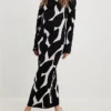 Women's Sweater Dress Winter Dress Jumper Dress Long Dress Maxi Dress Fashion Leopard Outdoor Daily Holiday Date Crew Neck Long Sleeve Print 2023 Slim Black S M L XL