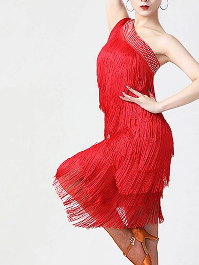 Women's Party Dress Fringe Dress Cocktail Dress Midi Dress Black White Light Red Sleeveless Pure Color Tassel Fringe Summer Spring Fall One Shoulder Fashion Evening Party Wedding Guest Vacation Slim 9 Women's Party Dress Fringe Dress Cocktail Dress Midi Dress Black White Light Red Sleeveless Pure Color Tassel Fringe Summer Spring Fall One Shoulder Fashion Evening Party Wedding Guest Vacation Slim - Image 9