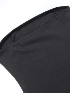 Women's Fringe Dress Bodycon Midi Dress White Black Sleeveless Pure Color Backless Tassel Fringe Spring Summer Strapless Stylish Elegant Sexy Slim 2022 S M L / Party Dress 22 Women's Fringe Dress Bodycon Midi Dress White Black Sleeveless Pure Color Backless Tassel Fringe Spring Summer Strapless Stylish Elegant Sexy Slim 2022 S M L / Party Dress -Party Prom Dresses Sales Store puvzet1655372872104