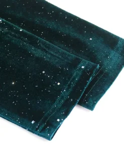 Women‘s Cocktail Party Dress Wedding Guest Dress Velvet Dress Feather Dress Maxi Long Dress Dark Green Long Sleeve Pure Color Fall Spring One Shoulder Elegant Winter Dress 2023 S M L XL XXL XXXL -Party Prom Dresses Sales Store rscapv1639828075882