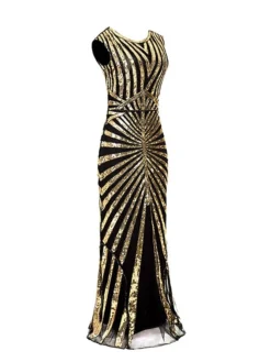 Women‘s Halloween Dress Prom Dress Party Dress Sequin Dress Black Dress Long Dress Maxi Dress Silver Pink Sleeveless Pure Color Sequins Summer Spring Crew Neck Party Evening Party Vacation -Party Prom Dresses Sales Store rtxgvo1676602830568